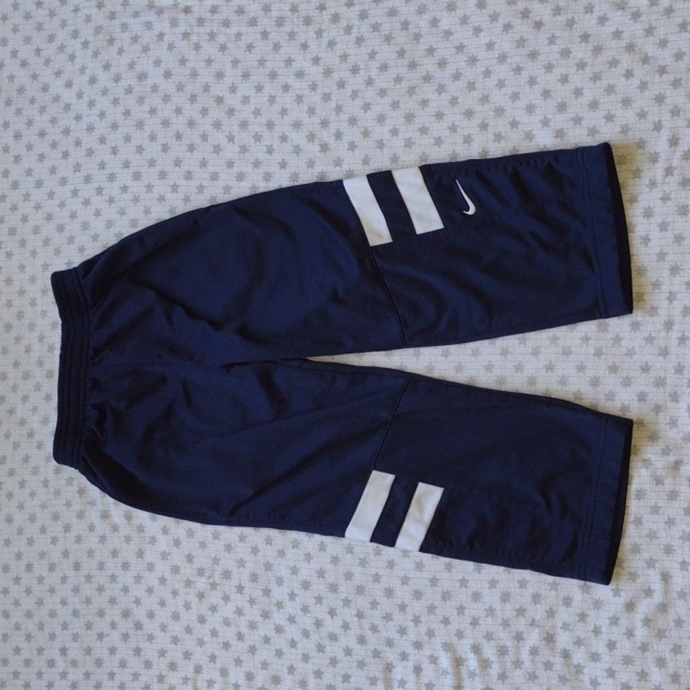 Nice NIKE Navy and White Track Pants